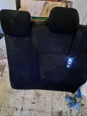 89350-h9750 Hyundai 2017 Accent Hatchback Rear Driver Left Upper Seat Portion - Black Cloth