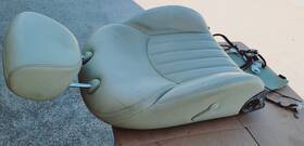 185q0-a4399 Infiniti 2014-2017 Qx50 Driver Front Upper Seat Cushion Leather Beige Ivory