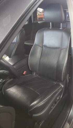 202-10961 Infiniti 20 Qx60 Left Front Leather Seat With Memory Without Headrest Mounted Screen Graphite