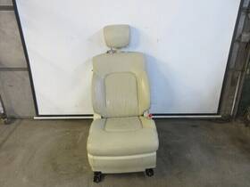 202-59566 Infiniti 2014 Infniti Qx80 Rh Passenger Front Tan Leather Bucket Seat With Display Oem Lkq