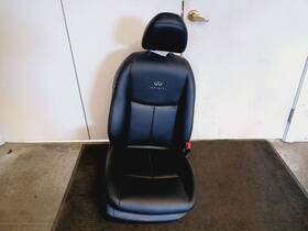 202-60660br Infiniti 14-15 Q50 Passenger Bucket Seat Black/g Leather Oem 871054ha5a