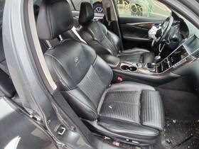 871054gp3a Infiniti 202-60667r 14-16 Q50 Sport Front Passenger Seat Black/g Heated Oem