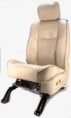 202-61222 Infiniti 2016-2018 Qx60 Driver Lh Seat With Headrest Monitor Memory Leather Oem