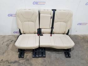 215.in1j24 Infiniti 24 2024 Qx60 Rear Second Row Seat Beige Leather