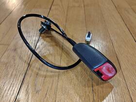 86843-am801 Infiniti G35 Coupe 2003-2007 Left Driver Side Seat Belt Buckle