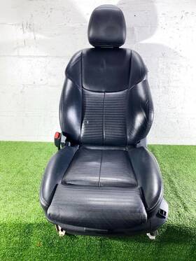 87670-4gm4c Infiniti 14-23 Q50 Front Left Lh Driver Power Seat Black Leather Assy Oem