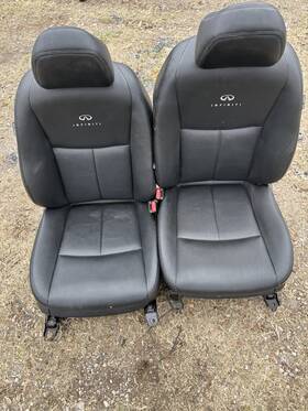 Fst-60660b Infiniti 2014 2015 Q50 Front Seat Lh Driver Electric Oem Leather Non Sport