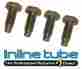 Inl12241 Inline Tube 1967-74 Gm A F X Body Chevelle Gto Camaro Nova Shoulder Seat Belt Bolt Bolts Set