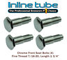 Inl15457 Inline Tube Front Seat Belt Floor Pan Mounting Bolts Fine