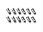 J-3205 Ted Williams Enterprises Body Bucket Seat Metal Chrome End Cap