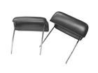 J-3775 Ted Williams Enterprises Body Bucket Seat Headrest Pair In Black