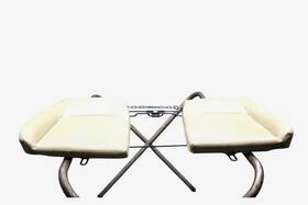 6w83-c66601-bb Jaguar 07-09 X150 Xk Rear Second 2 Raw Top Upper Seat Cushion Leather Oem
