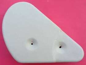 Bec17294ndr Jaguar Used Xjs 95 96 Passenger Outer Side Seat Hinge Cover Cream