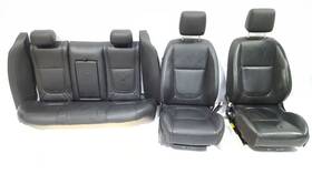 Jaguar C2d10437 Black Full Set Of Seats Oem 2013 2014 2015 Xf