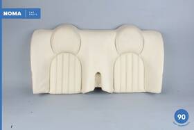 Gja5524bc Jaguar 97-03 Xk8 Xkr X100 Rear Seat Upper Top Cushion Ambla Leather Cream Oem