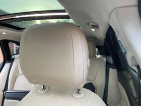 T2h20545 Jaguar 2017-2020 F-pace Left Driver Side Front Seat Bottom Ripped Tan Leather