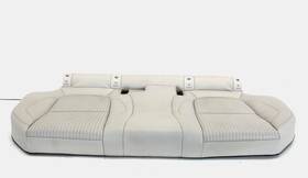 T2h21871sbk Jaguar 2016 - 2019 Xf Rear Seat Lower Cushion Bottom Gray Oem #3631