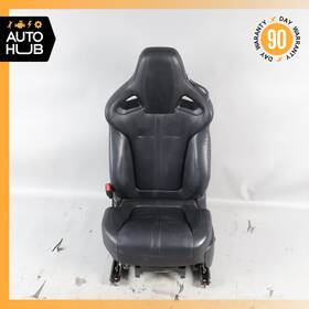 T2r1159 Jaguar 14-17 F-type Convertible Left Driver Side Seat Cushion Assembly Black Oem