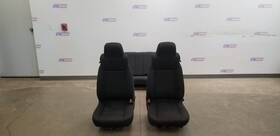 200.am8506 Jeep 06 Wrangler Tj Rubicon Seat Set Front Rear Dark Gray Slate Cloth