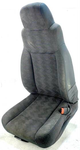 202-01870b Jeep 2003-2006 Wrangler Passenger Rh Bucket Seat Cloth Black Oem