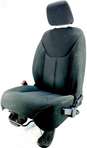 202-03122a Jeep 2011-2016 Wrangler Driver Lh Front Bucket Seat Manual Cloth Black Oem