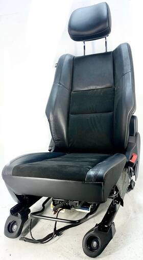 202-03872c Jeep 2016-2022 Grand Cherokee Passenger Rh Bucket With Leather And Suede Oem