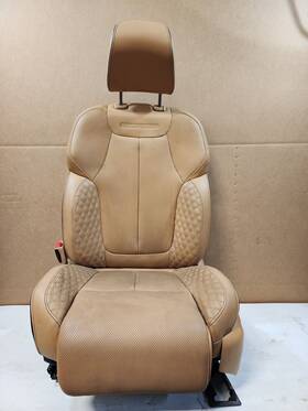 202-11654 Jeep 2021-2023 Grand Cherokee Lh Driver Front Electric Leather Seat Oem