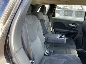 215.am8216 Jeep Cherokee 2016 Rear 60/40 Split Bench Seat Black Gray Cloth 816816