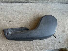4637909 Jeep Wrangler Yj 91-95 Driver Recliner Seat Base Hinge Trim Cover Gray