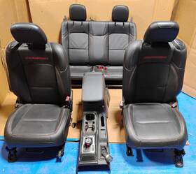 68282851af Jeep 2018-24 Oem Wrangler Rubicon 2-door Black Leather Seat Set And Center Console
