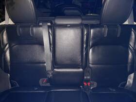 6pu26la3ad Jeep 21 22 23 24 Wrangler Rear Bench Seat Black Leather D5x9 With Blue Stitch 4xe