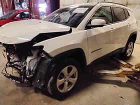 202-10679cl Jeep/plymouth Truck Driver Front Seat Bucket Manual Cloth And Leather Fits 17-20 Compass 415551