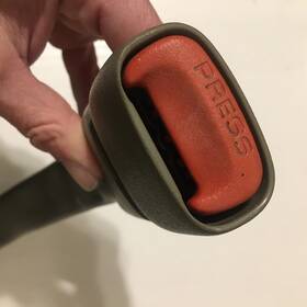 Smitley-333-31-742 Jeep 99-04 Grand Cherokee Wj Front Seat Belt Buckle Right Passenger Oem