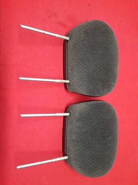 Xp741dvaa Jeep 2002 2003 2004 Liberty Front Headrest Set Dark Slate Gray Leather Backing