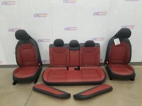 200.ki1425 Kia 25 2025 K4 Gt-line Complete Interior Seat Set Red/ Black Leather