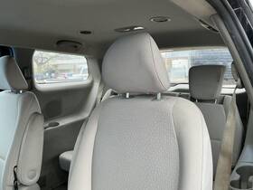 215.ki1316 Kia Sedona 2015 2016 Driver Rear Bucket Seat Gray Cloth Second Row 832904