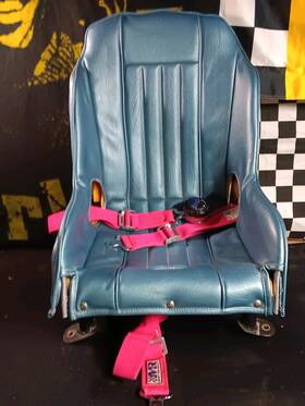 55170v Kirkey Bucket Seat 17in Alum Vintage Class