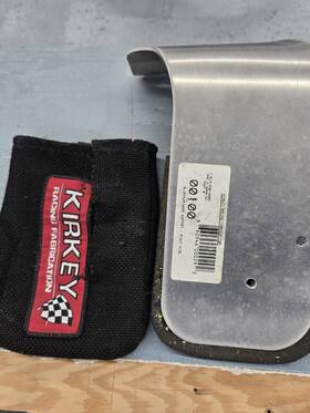 00100c Kirkey Racing Aluminum Right Side Head Support With Tweed Cover