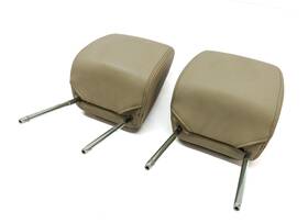 206-985067 Land Rover 2010-2016 Lr4 Front Left And Right Leather Headrest Set 2 Almond