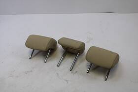 12720 Lexus 2014-2020 Is250 Genuine Rear Seat Headrest Set Of 3 Beige Oem