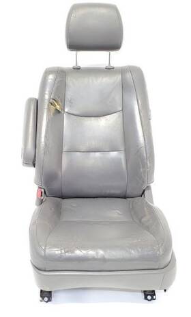 202-51578l Lexus Gray Driver Front Left Seat Leather Has Rips Oem 03 04 Gx470