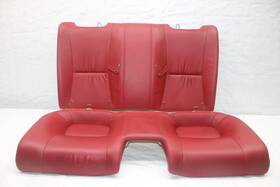 215.le1x05 Lexus 2005 Sc430 Z40 Conv #366 Rear Back Seats Red Pebble Beach