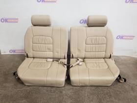 220.le1404 Lexus 04 2004 Lx470 Rear Third Row Seat Set Lg00 Beige Leather