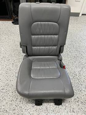 Lexus 71077-6a050-b0 1998-2003 Lx470 2nd Row Seat Right Gray Leather Oem