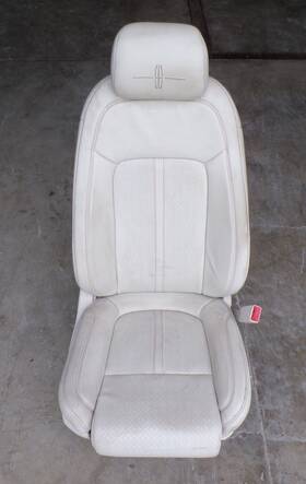 202-04457 Lincoln 16-18 Mkx Front Passenger Side Heated Tan Leather Seat Oem