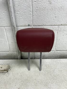 206.fd2124 Lincoln 2024 Corsair Center 2nd Row Headrest Red Leather Trim Pr Oem