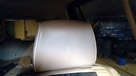 206.fd2208 Lincoln Navigator 2008 Drivers Front Headrest Tan Leather