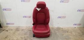 202.ma1v15 Maserati 15 2015 Ghibli Oem Front Seat Red Leather Driver Left Heated Power