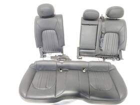 215.ma1w18 Maserati 2018 Levante Oem Rear Seat Black Leather
