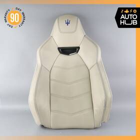 954230029 Maserati 13-18 Granturismo M145 Front Left Top Upper Seat Cushion Beige Oem 33k